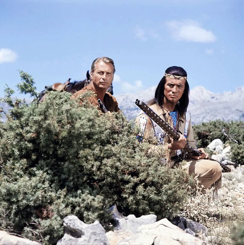 Vinnetou a Old Shatterhand v údolí smrti (Winnetou und Shatterhand im Tal der Toten), 1968 - fotogaléria