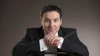 Ivan Repušič řídí Symfonický orchestr HRT